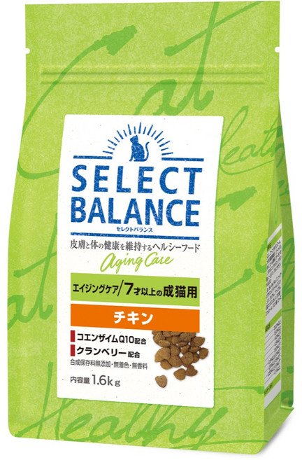 Select Balance 倍適選 貓飼料 1.6kg 幼貓配方 雞肉口味 添加輔酶Q10與蔓越莓, 1個, SB室內老貓1.6kg, 雞肉, 室內老貓