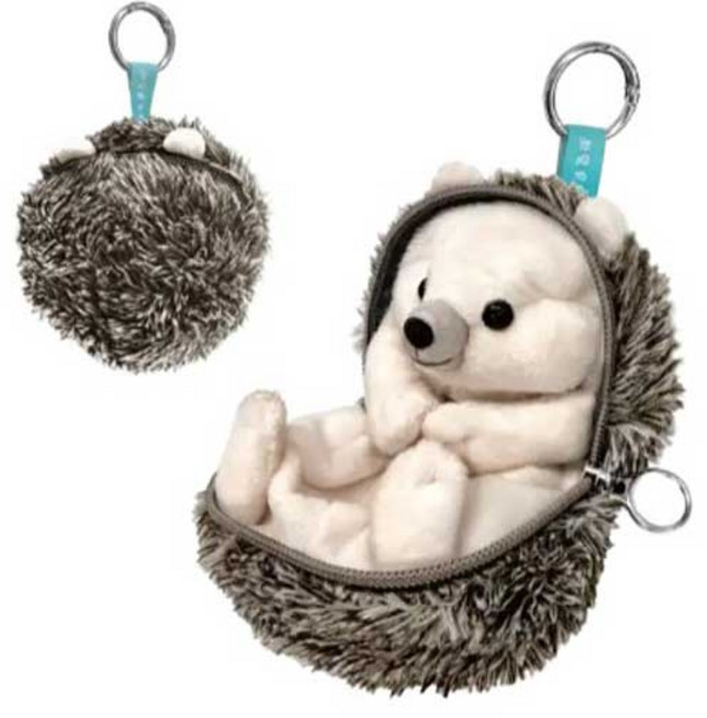 선스타 마루마루즈 고슴도치 키링 파우치