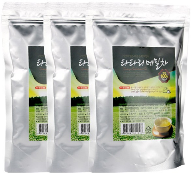 오대산 국내산 타타리 메밀차, 3개, 300g, 1개입