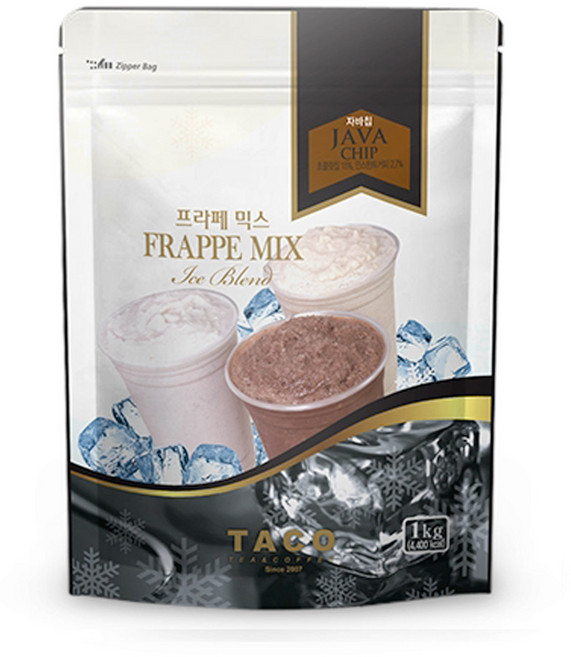 타코 자바칩 프라페믹스 파우더 1kg, 1개, 1개입