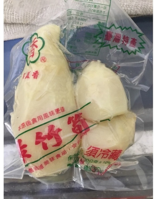 歲香 真空包綠竹筍, 進口的,300克, 1個