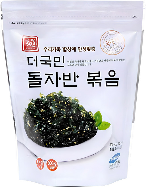 더국민 돌자반 볶음, 300g, 1개