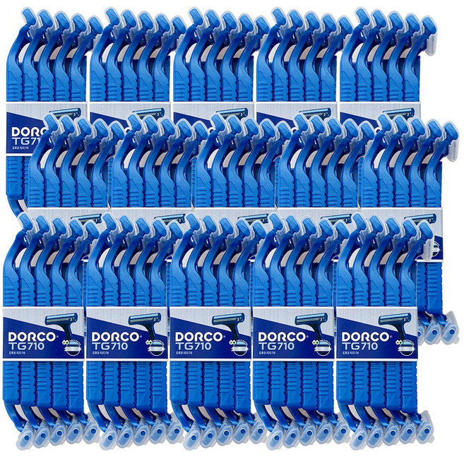 도루코 TG 710 일회용 면도기 X 150개, 1개입