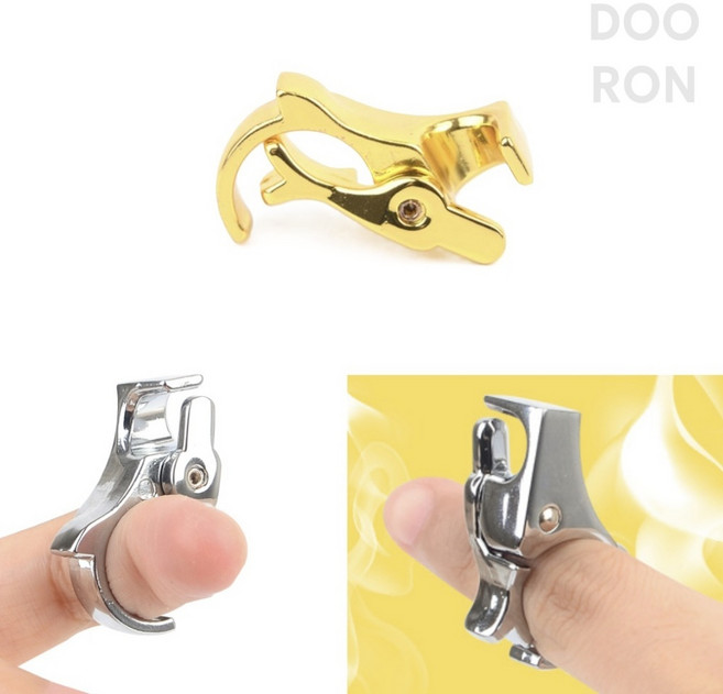 두론샵 담배 반지홀더 냄새방지 링 스틱 꽂이대 손가락끼는, 1