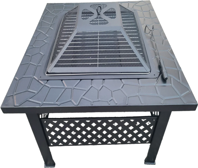 나이테 메탈 테이블 화로대 업그레이드버전, 1개