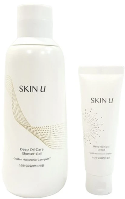 스킨유 소프트앤모어138 딥오일케어 샤워젤 세트 (샤워젤450ml+로션50g) / 스킨유샤워젤, 1세트 - 쿠팡