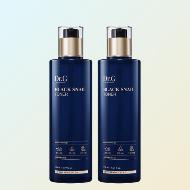 닥터지 블랙 스네일 토너, 150ml, 2개