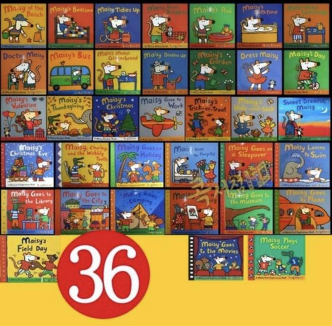 [콕서점] 메이지 스토리북 36권 세트 영어원서 Maisy Story Book 음원제공, 메이지 스토리북 (36권 세트)