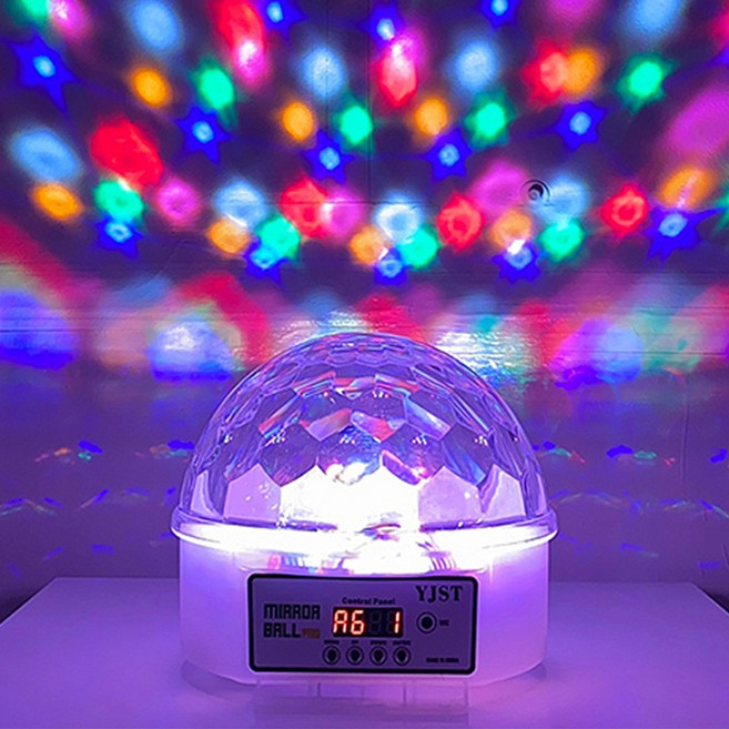 미러볼 노래방미러볼 고급형 파티 행사 축제 LED조명 노래방조명 밀러볼PRO 가정용/업소용, 업소용, 1개, 화이트, 밀러볼 프로