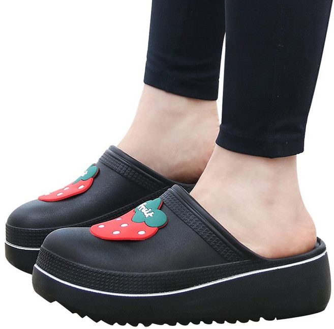 레이시스 여성 키높이 슬리퍼 통굽 쿠션 실내화 아쿠아슈즈 샌들 젤리 신발 스베리