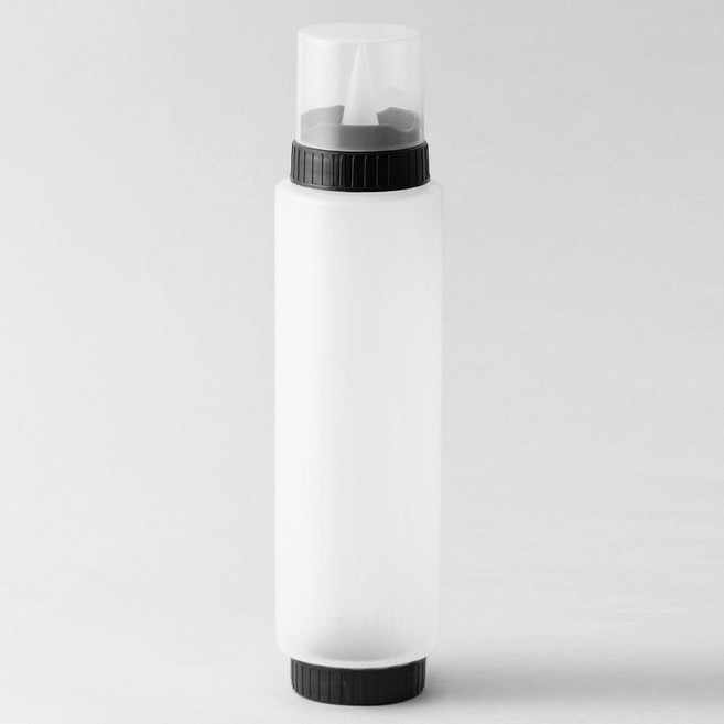 노즐 소스병 소스용기 들기름병 기름병 케찹병 간장통 710ml_ 050613, 1개, 1ml
