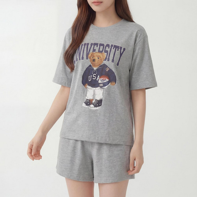 메이킹유 반팔 반바지 상하의 셋업 I0471르지아세트