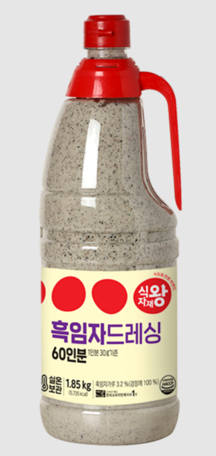 식자재왕 실속가득 흑임자 드레싱소스, 1.85kg, 1개