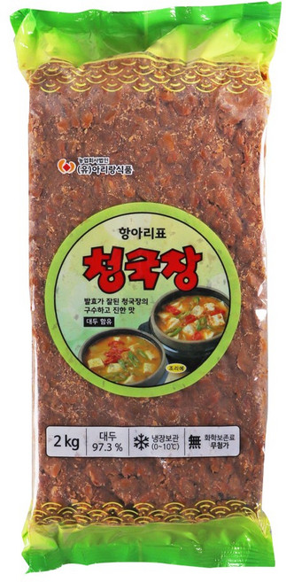아리랑 식품 항아리표 청국장 2kg 1개
