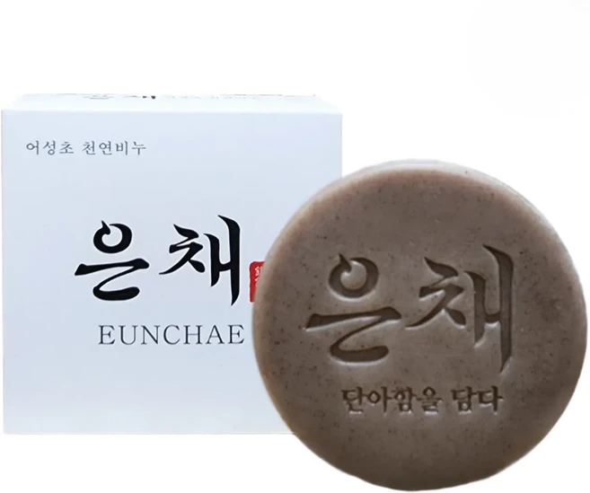 은채 어성초비누 천연 수제 세수 모낭염 등드름 비누, 1개입, 100g - 쿠팡