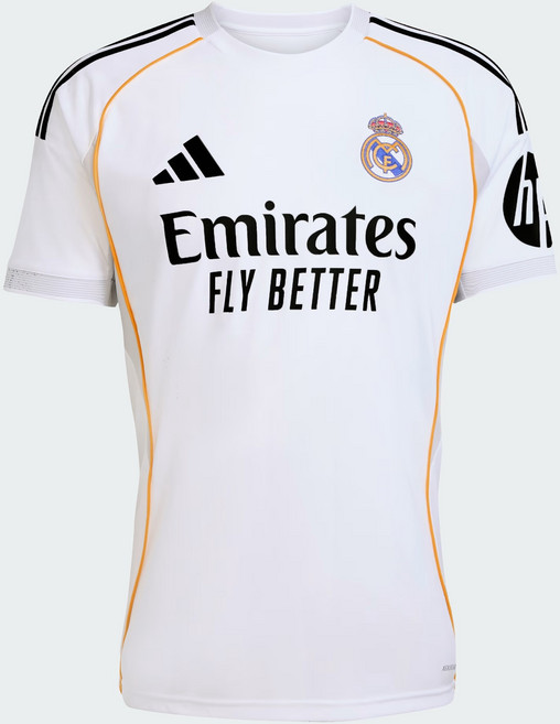아디다스 [매장정품] 레알 마드리드 25/26 홈 저지 유니폼 레플리카 REAL H JSY JJ1931 화이트 티셔츠