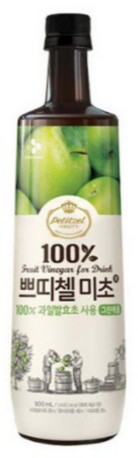 쁘띠첼 미초 청포도, 900ml, 1개