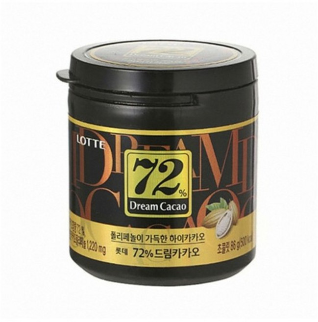 롯데 드림카카오72% 90g, 없음, 상세설명 참조, 없음