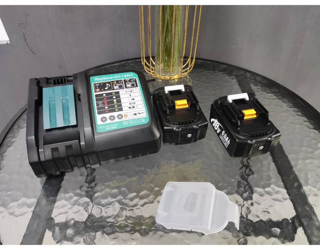 18v DTD173 電動起子機 無刷電鑽 電錘, 1個, 加購原廠電池2顆+座充