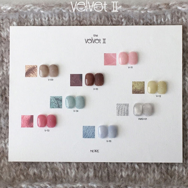 모어젤 벨벳글리터젤 더벨벳 2, 1개, 10g, V13