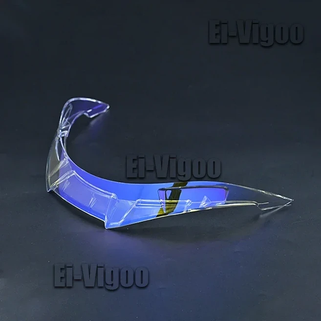 AGV K6 테일 부품 및 액세서리용 오토바이 헬멧 리어 스포일러 교체, 07 Revo Blue