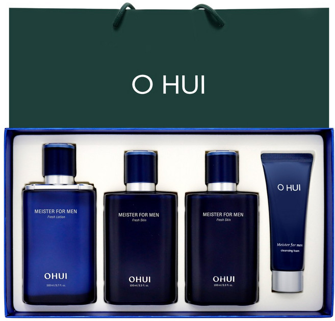 오휘 마이스터 포맨 프레쉬 3종 세트 브랜드쇼핑백 증정, 1세트