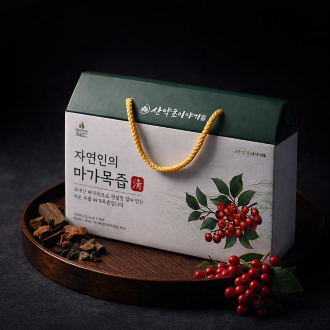 24시간 저온추출 울릉도 자연산 마가목즙 마가보감 열매 정공실 보감 진액 엑기스, 30개, 120ml