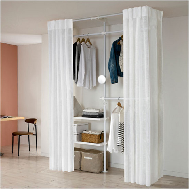 [왕자행거] 왕자 뉴드레스룸 3폴_밀폐 타공선반_936_솔리드, 상세 설명 참조