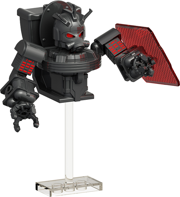 로앤제이 스키비디 토일렛 미니 블록 호환 블럭 업그레이드 타스맨 타카맨 타티맨, R3107-05 저거너트 아스트로 토일렛, 1개