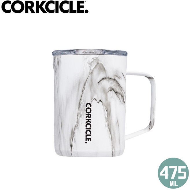 CORKCICLE 酷仕客 三層真空咖啡杯 475ml 大理石紋, 2個, 0ml