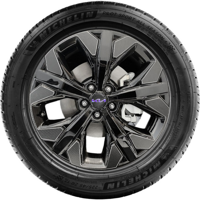 스킨엑스 스포티지 NQ5 홀로그램 / 3D카본 휠스티커, 19인치 그래비티 3D카본, 1개