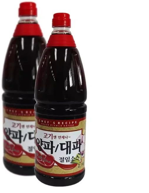 미담채 양파 대파 절임소스 2.1kg 8개 1박스, 1개