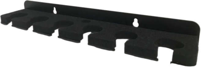 젤로히오 마익네스트 6개 마이크 홀더 벽부착형 일자 바 타입