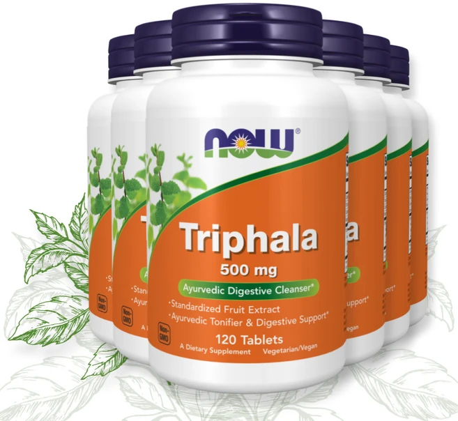 나우푸드 트리팔라 500mg 타블렛 비건, 6개, 120정 - 쿠팡