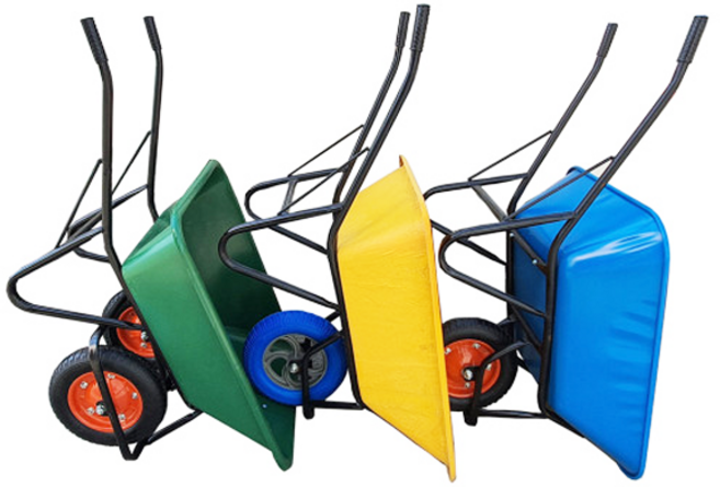 농업용 손수레 일륜차 이륜차 외발수레 구루마 리어카, PVC캡 일륜차(우레탄바퀴), 1개