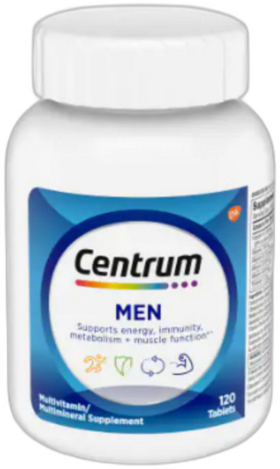 센트룸 남성용 멀티비타민 120정, 1개