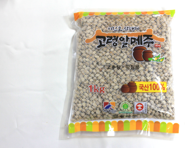국산 메주 고령메주 알알이메주 전통메주 장소금, 2kg, 1개