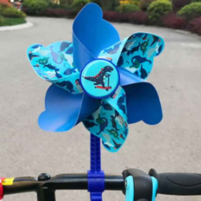 유아킥보드 손잡이 바람개비 씽씽이핸들 악세서리 남아 여아, 공룡, 상세표기