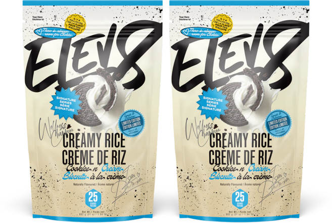 CREAM OF RICE 크림 오브 라이스 쿠키앤 크림 맛 부드럽게 즐기는 클린 탄수화물 보충제, 2개, 865g