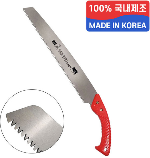 대건 국산 실버 전지 거두 전정톱 460mm DE-554, 1개