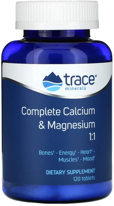 Trace 컴플리트 칼슘 및 마그네슘 1:1 120정, Trace 컴플리트 칼슘 및 마그네슘 11 120정, 1개 - 쿠팡
