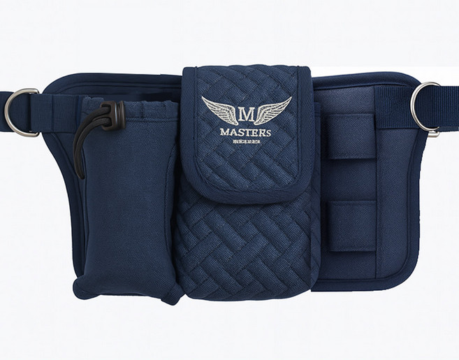 파크골프 파우치 허리색 힙색 공가방, 네이비, 1개