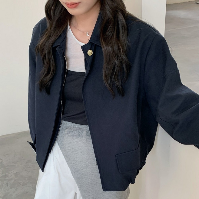 아인리 봄 가을 여성 집업자켓 ay9175