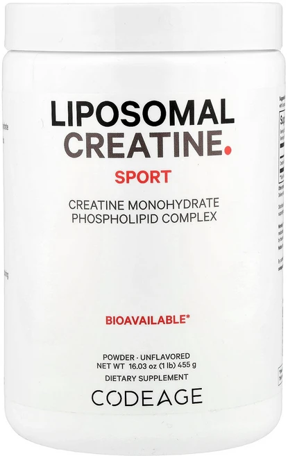 Codeage Sport 코드에이지 스포츠 리포좀 크레아틴 1lb 455g 파우더 운동보충제, Codeage Sport 코드에이지 스포츠 리포좀 크레, 1개 - 쿠팡