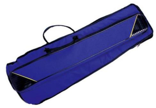 내구성 있는 테너 트럼본 공연백 악기 케이스 액세서리 파란색, 01 Type1, 1개