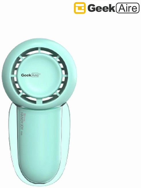 긱에어리 휴대용 핸디 조이팬 선풍기 BLDC 충전식 민트 화이트 휴대용 핸디팬 C타입충전, SGF-H3048M 민트