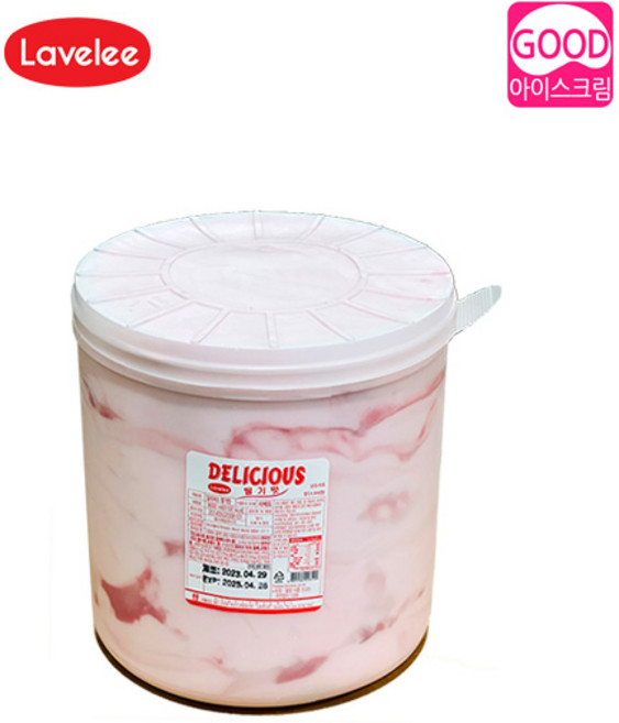 라벨리 딜리셔스 딸기맛 9리터 9L 업소용 대용량, 1개