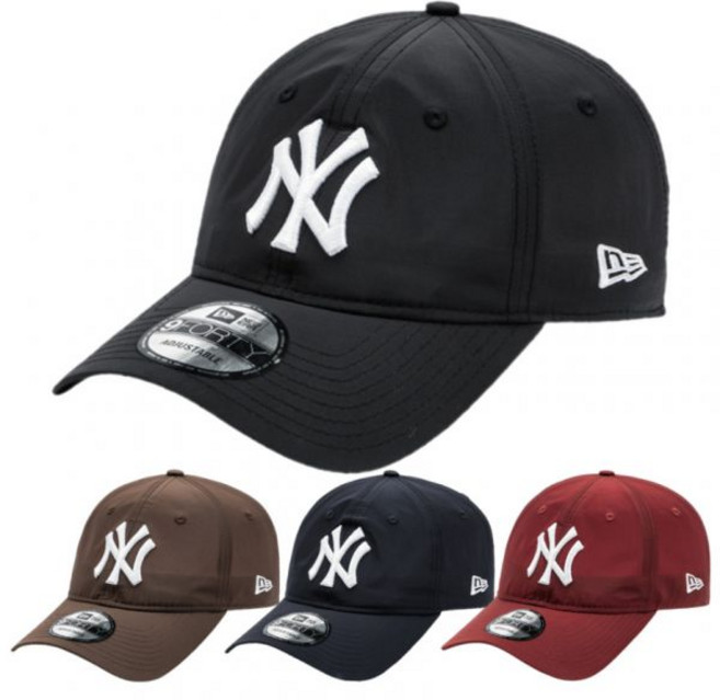 뉴에라 모자 뉴욕 양키스 캐주얼 데일리 언스트럭쳐 9FORTY 나일론 메탈 볼 캡