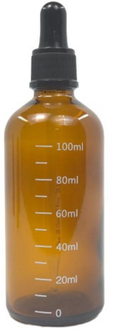 눈금형 유리 스포이드 소분 병 에센스 세럼 소분용 100ml