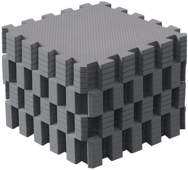 펫샵 반려동물 퍼즐매트 20p, 다크그레이, 20개